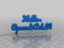 Hershey fonts for OpenSCAD