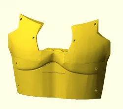 InMoov - Bottom chest without kinect