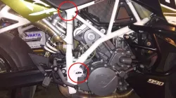 KTM Frame Plug 990 LC8
