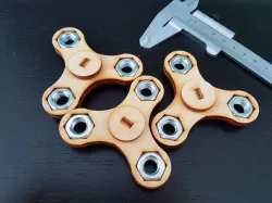 Laser cut spinner