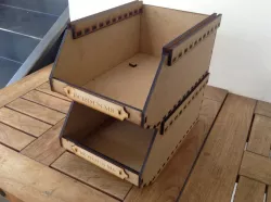 lasercut heavy duty stackable big box
