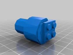 lego tank t35 mg turret