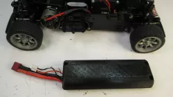 LiPo stick-pack case for old Tamiya chassis