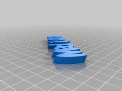 Madison - Name Keyring / Keyfob