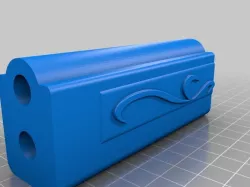 Mami Tomoe Rifle (Partially sliced for smaller printer)