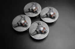 Mazda hubcap base