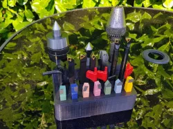 Mini lathe tool holder