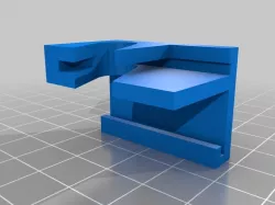 My Customized Monoprice MP Select Mini 3D Printer glass bed Clips