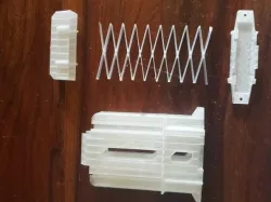 Nerf Magazine with 3D printed spring