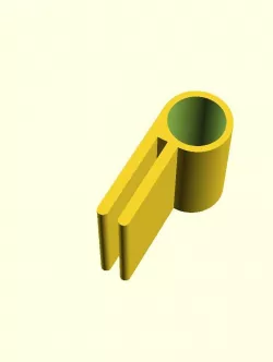 Pen holder for Moleskine notebook for Rite In The Rain pen
