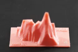 Peñon Ifac, mapa 3D