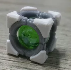 Portal 2 refraction cube (Discouragement Redirection Cube)