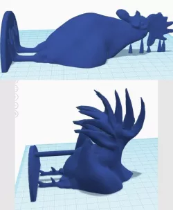 Printable Minneapolis Rooster (split and supported)