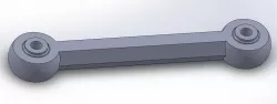 Rod end prototype for R/C vehicles and servos