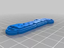 Rowdy Keychain