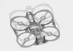 RunCam Micro Swift standoff mount for FlexRC Mini Owl