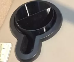 RV Cupholder Divider and bottom Plug 