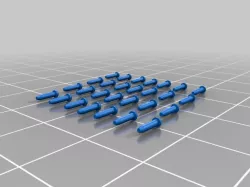 scale model rivets spherical rivets 1.6mm diameter head, .94mm dia body