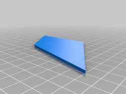 Simple Model Rocket Fin