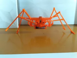 Spider walking machine
