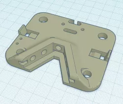 TEVO Tarantula Modular Magnetic X Carrier with BLTouch