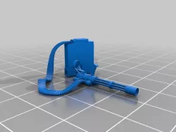 Xm214 Minigun w Backpack