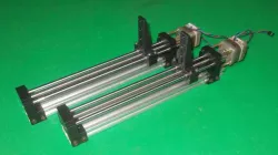 091-Homemade 3D Printer Machine DIY Z Axis Slide Frame Linear Mill Laser Plotter Router CNC Milling 