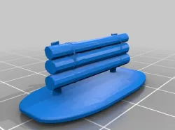 15mm Terrain Log Barrier