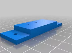 3 string cigar box bridge