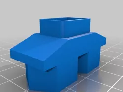 5015 Blower Fan Adapter for Dual Flexible Pipe