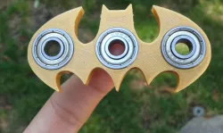 606ZZ Batman Fidget Spinner For 17mm Bearings