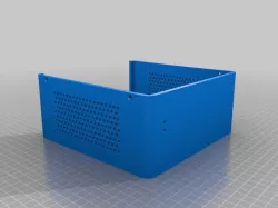A simple custom box for a Mini Itx Motherboard