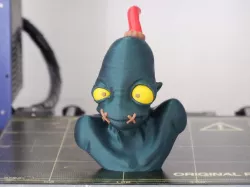 Abe bust (multi-material)