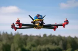 Axel's 3D printed quadcopter (carbon fibre arms)