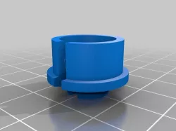 Bottom Bumper holder for DF-Models (Drive&Fly) Desert Fighter 4
