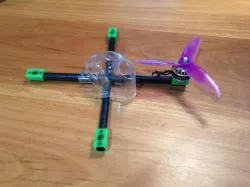 Carbon Fibre Tube Quadcopter - Kraken Pod