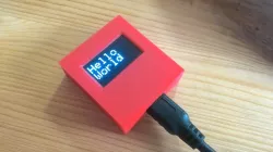 Case for OLED screen + Wemos D1 mini ESP8266