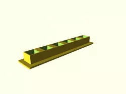Cherry MX Switch Holder (parametric)