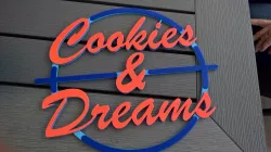 Cookies and dreams sign