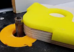 Corner Radius Router Template