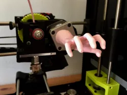 Creepy Reaching Hand by scampbell, with Magnets