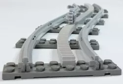 Curved Racks for Lego Train Tracks