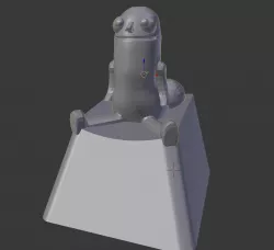 Dickbutt Keycap - Razor Size