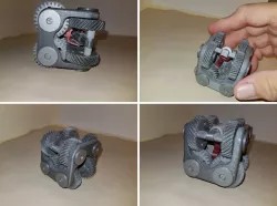 Fidget cube - infernal machine -
