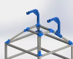 FT-5 CANOPY FRAME AND SPOOL MOUNT