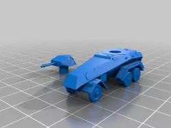 German 6 wheel Armoured Car
