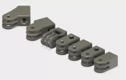 GoPro Hinge Rod Ends