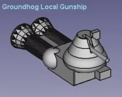 Groundhog Class Local Gunship