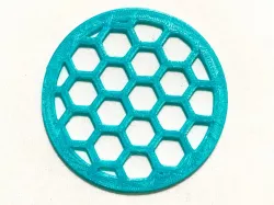 Hexagon Pattern Coaster