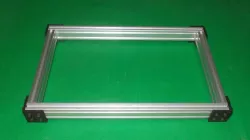 Homemade 3D Printer Machine DIY Bed Base Corner Bracket Axis Frame Linear Mill Laser Plotter